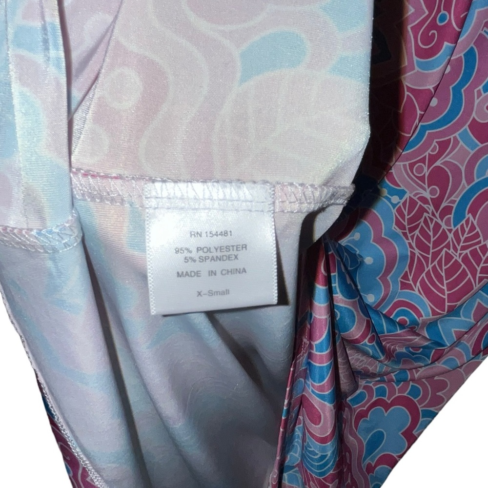 Jean-Pierre‎ Klifa Paris Dress Pink and Blue Shades XS - Picture 3 of 7